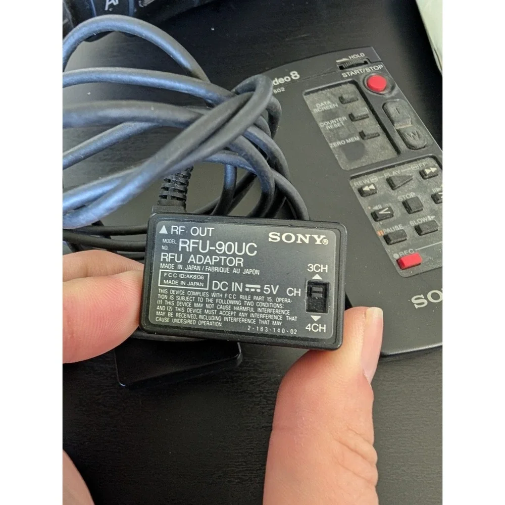 Sony Handycam CCD-F55 Camcorder & Accessories Chargers‎ UNTESTED